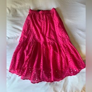 Banana republic pink skirt